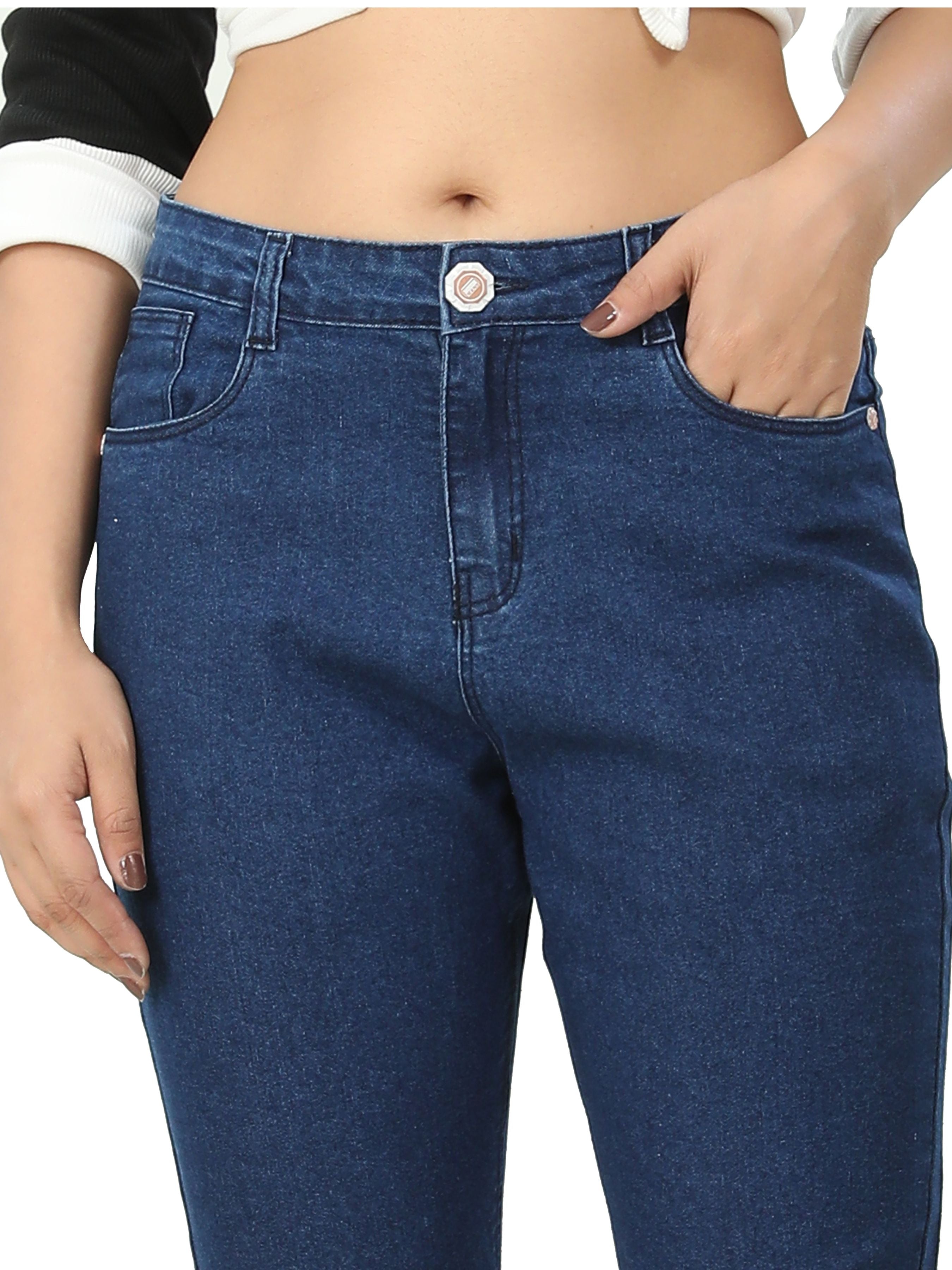 Boot Cut Flared Style Denim Jeans