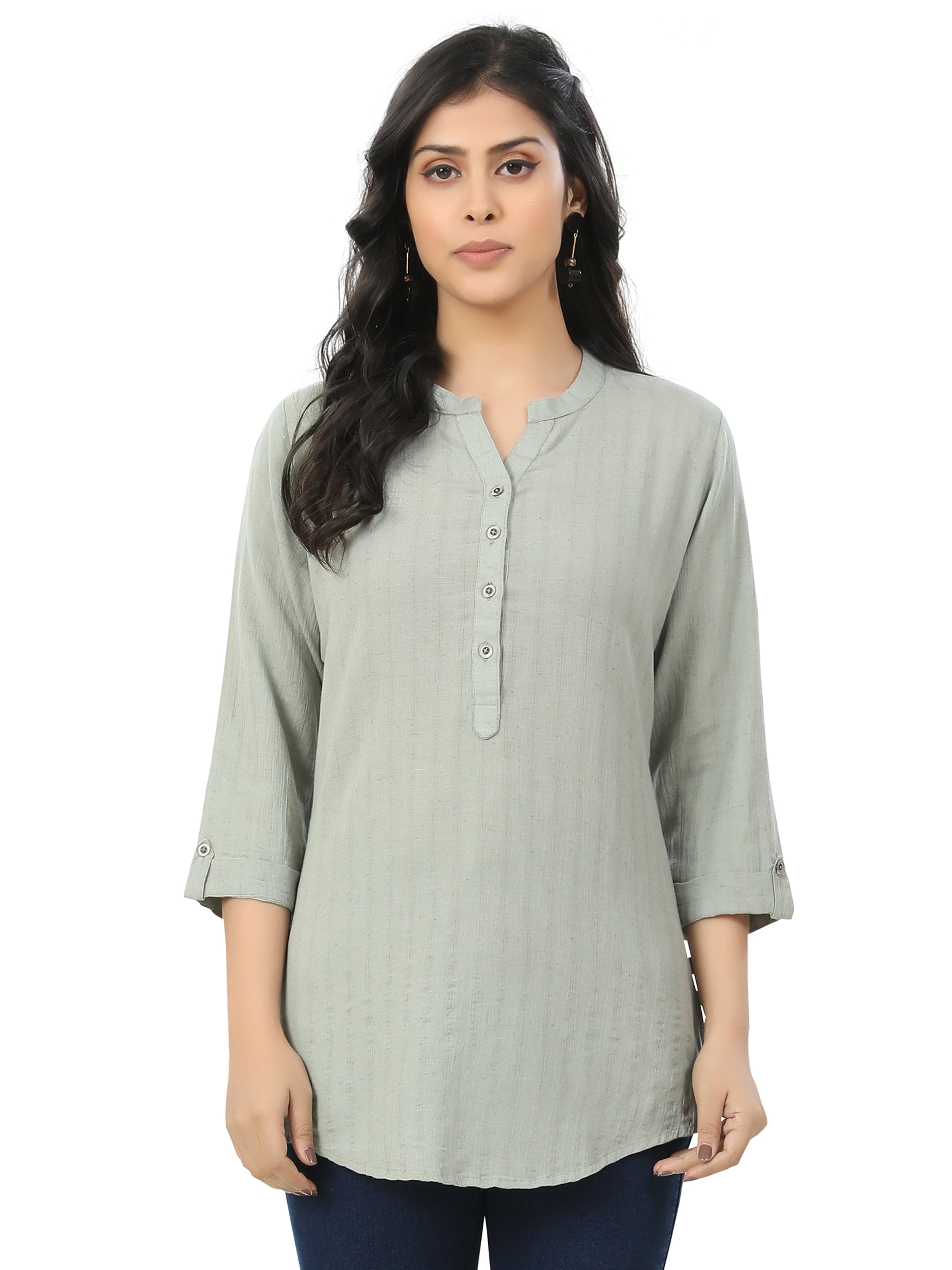 Cotton Handloom Short Kurta