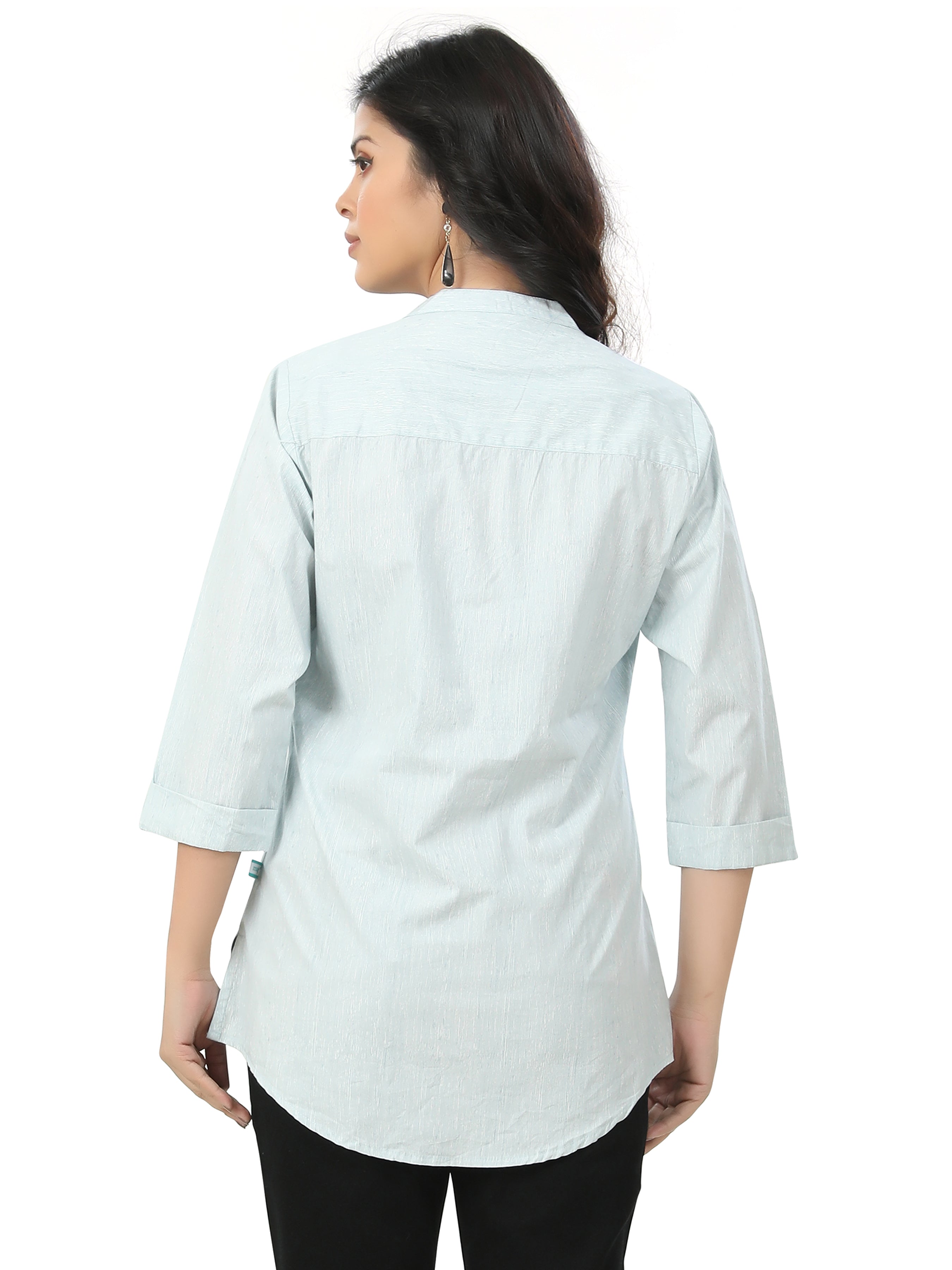 Textured Cotton Tunic Kurta