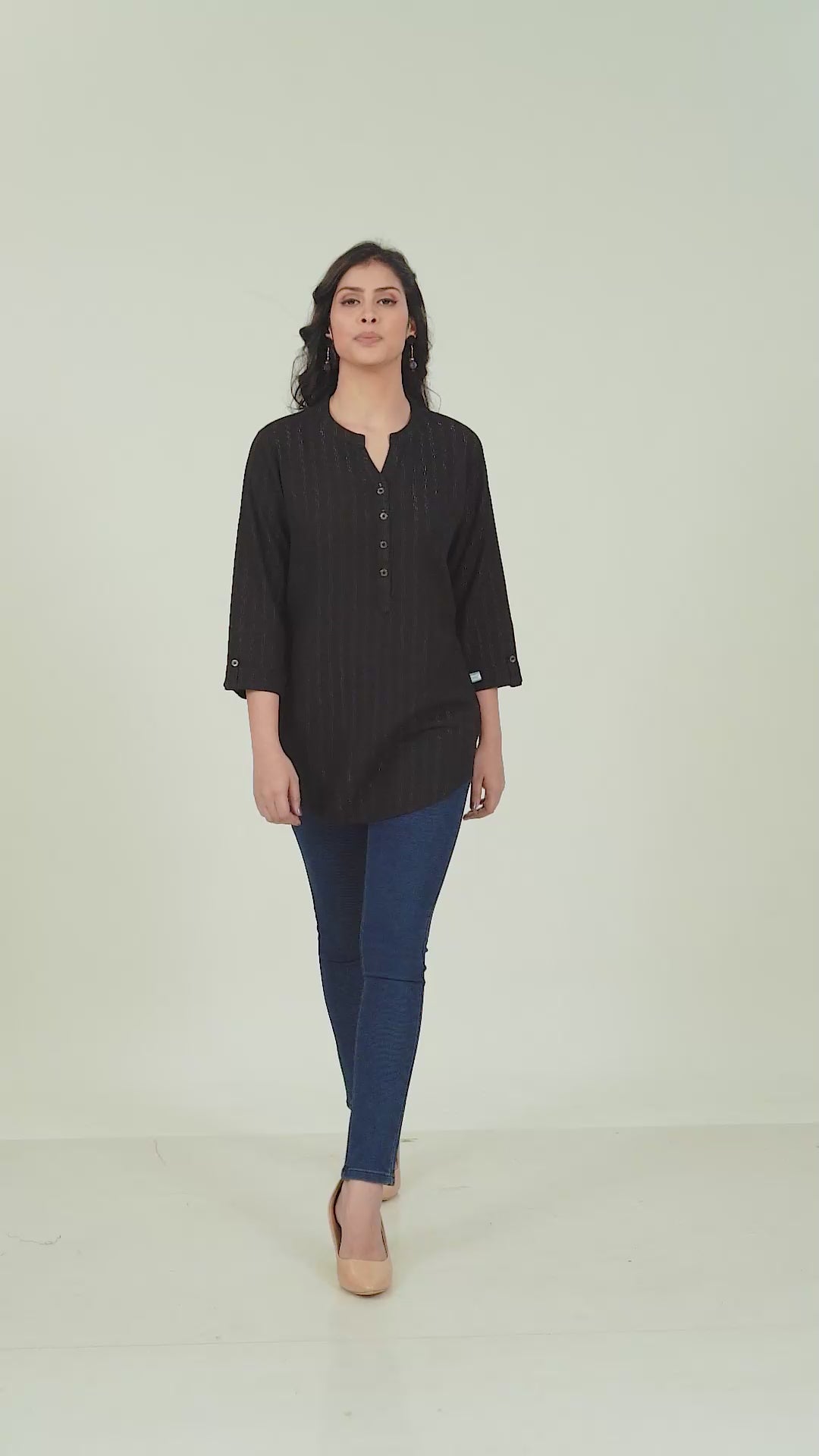 Cotton Handloom Short Kurta